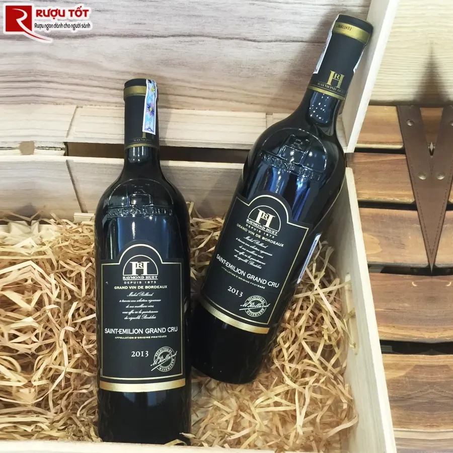 Rượu vang Raymond Huet Saint Emilion Grand Cru