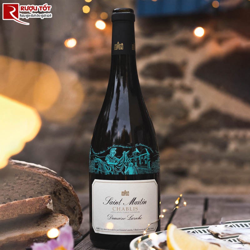 Rượu vang Saint Martin Chablis Domaine Laroche