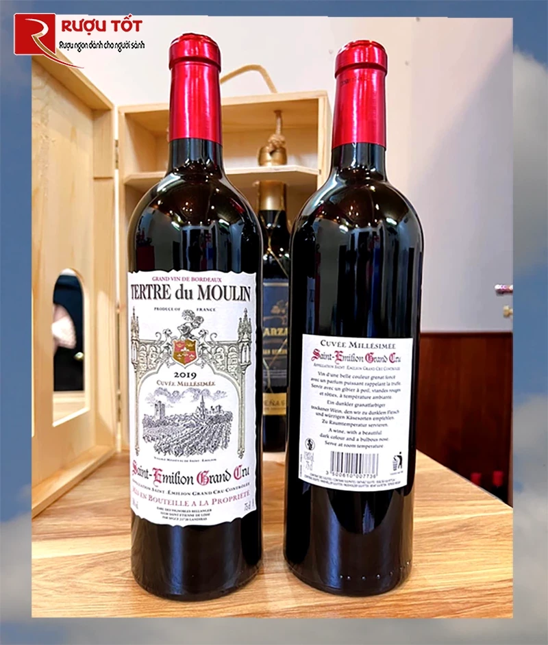 Rượu vang Tertre du Moulin Saint Emilion Grand Cru