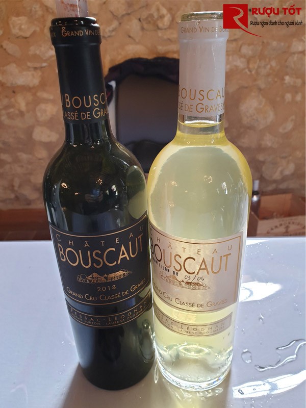 Rượu vang trắng Chateau Bouscaut-1