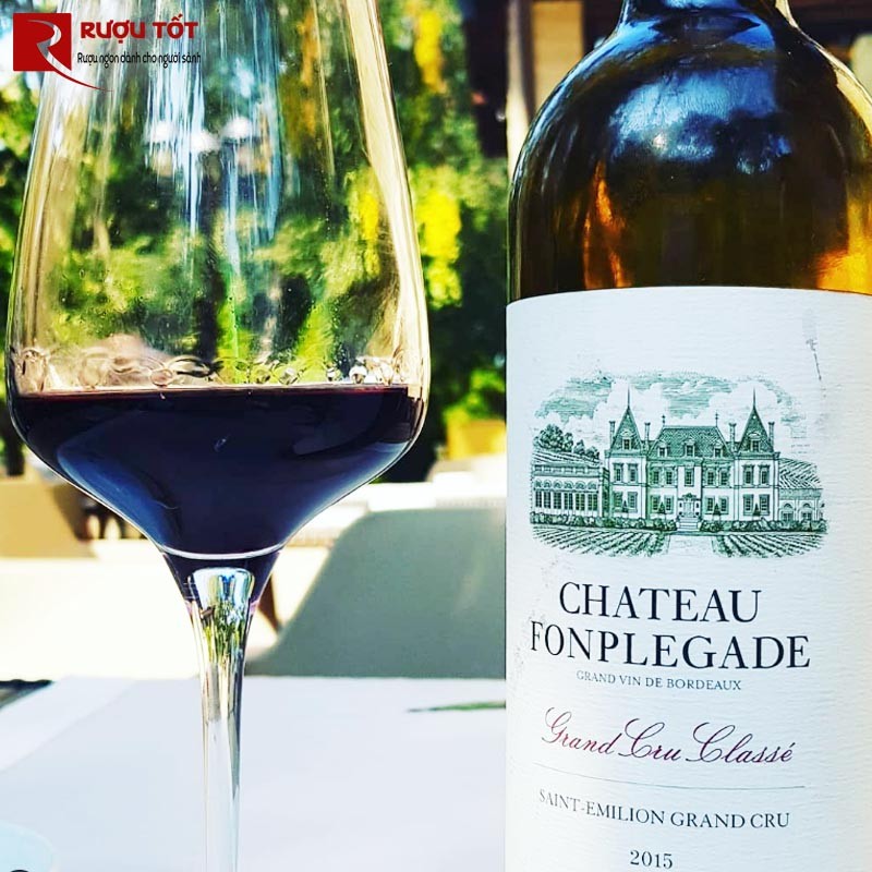 Vang đỏ Chateau Fonplegade