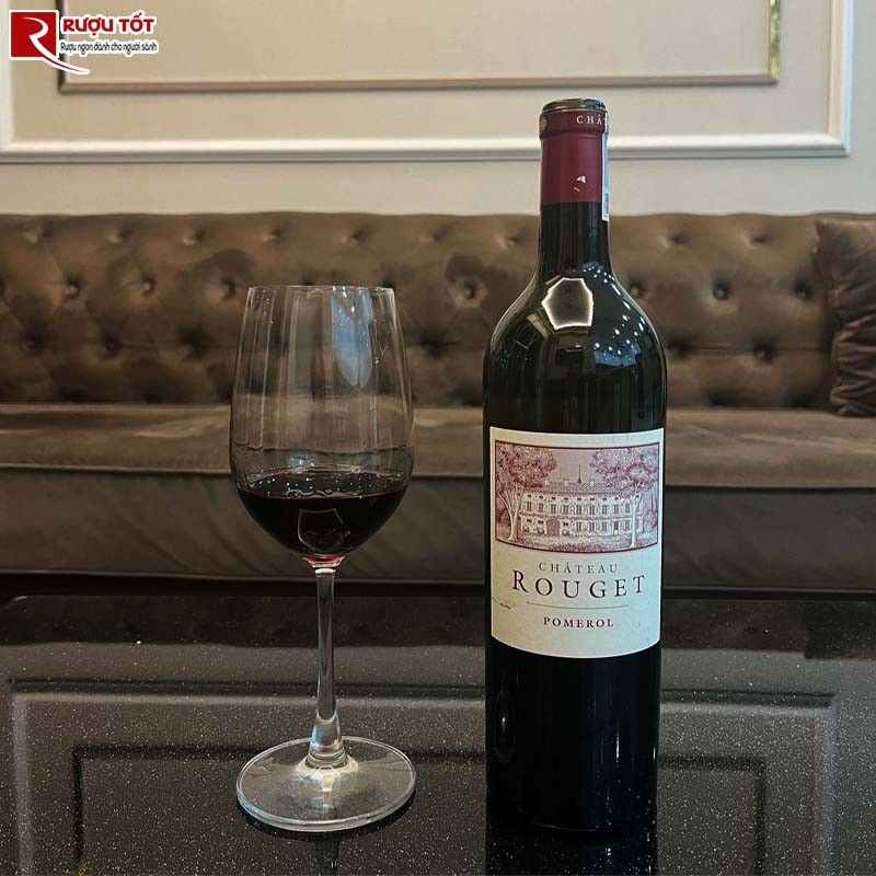 Vang đỏ chateau rouget pomerol