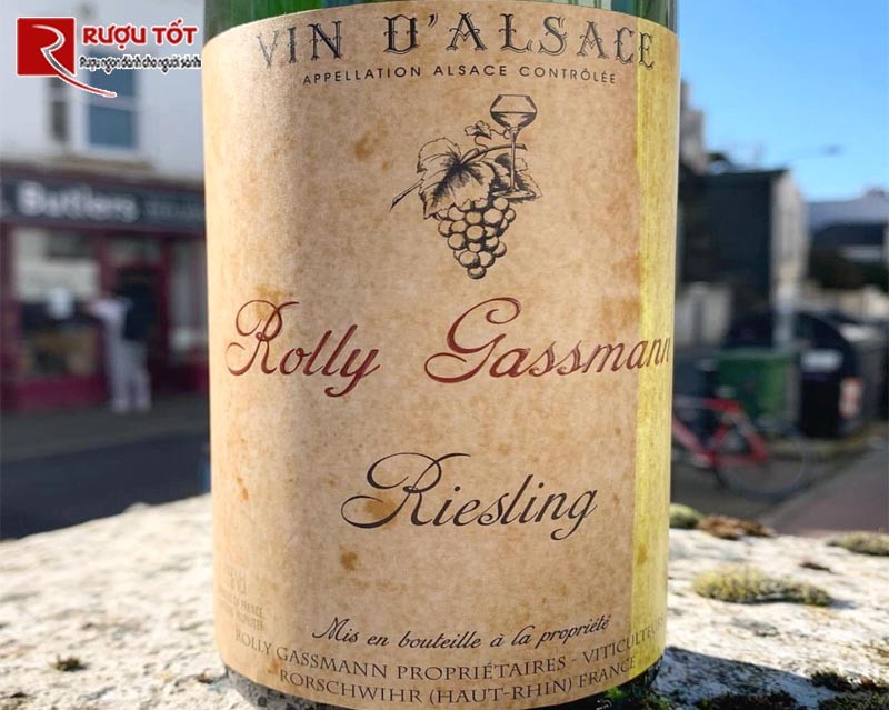 Vang ngọt Rolly Gassmann Riesling