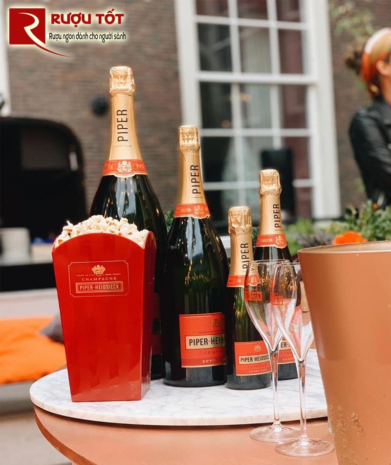 vang phap champagne piper heidsieck cuvee brut