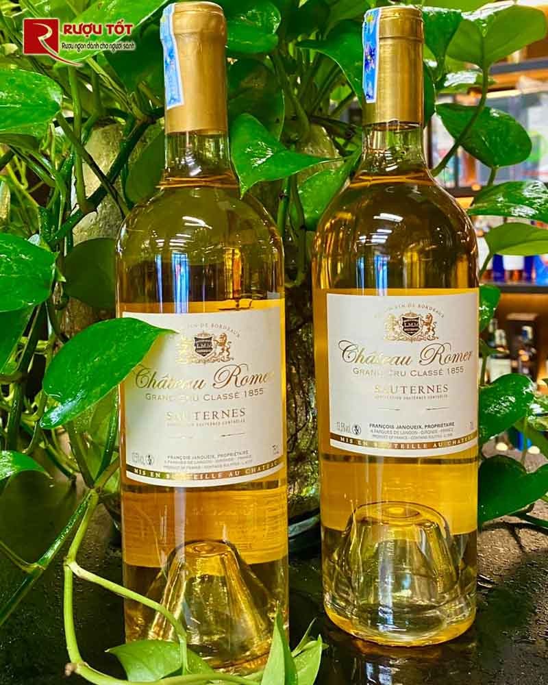 Vang Pháp Chateau Romer Sauternes Grand Cru Classe