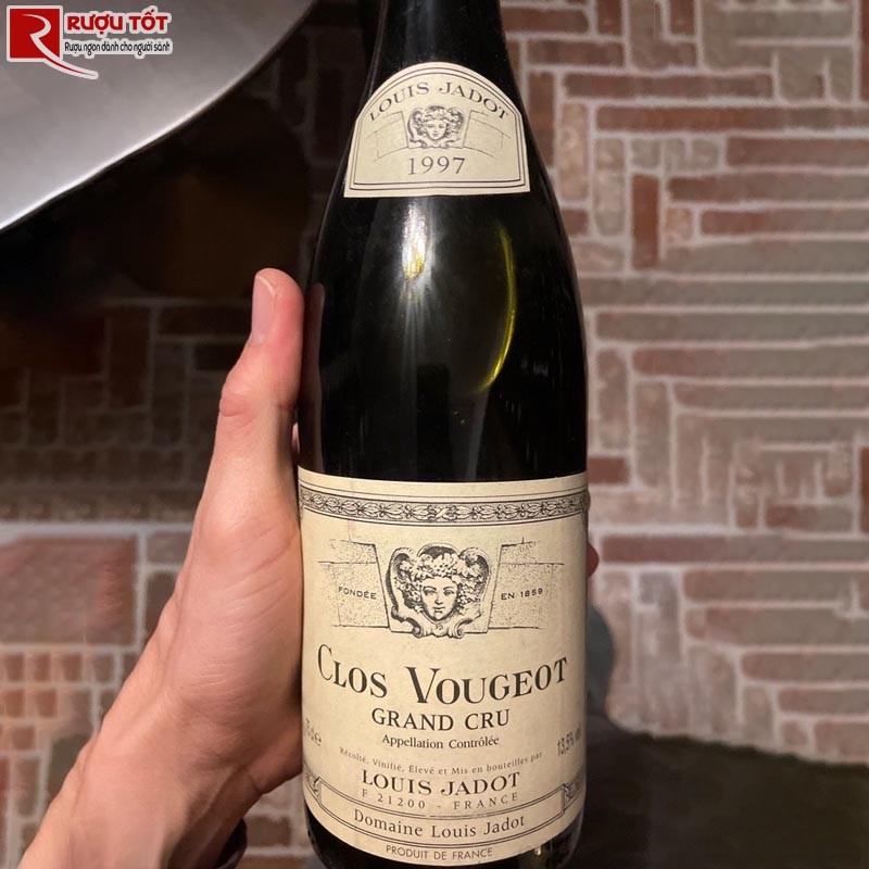 Vang pháp Clos de Vougeot Grand Cru cao cấp