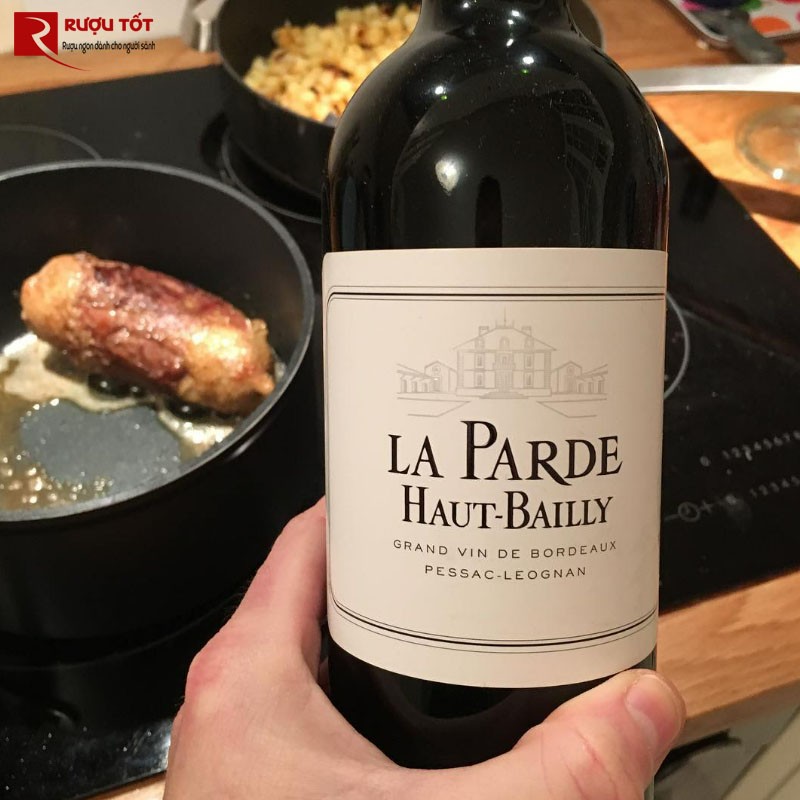 Vang Pháp La Parde de Haut Bailly Pessac Leognan