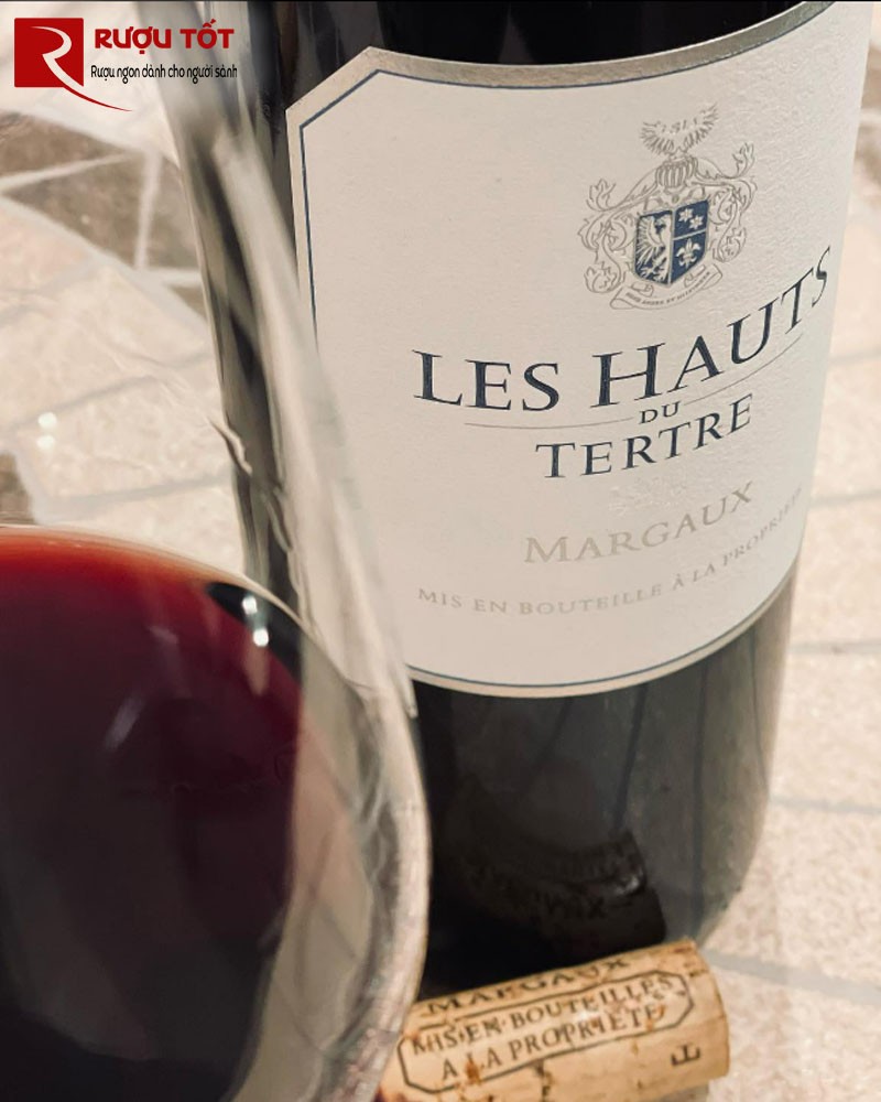 vang Pháp Les Hauts du Tertre Margaux 750ml