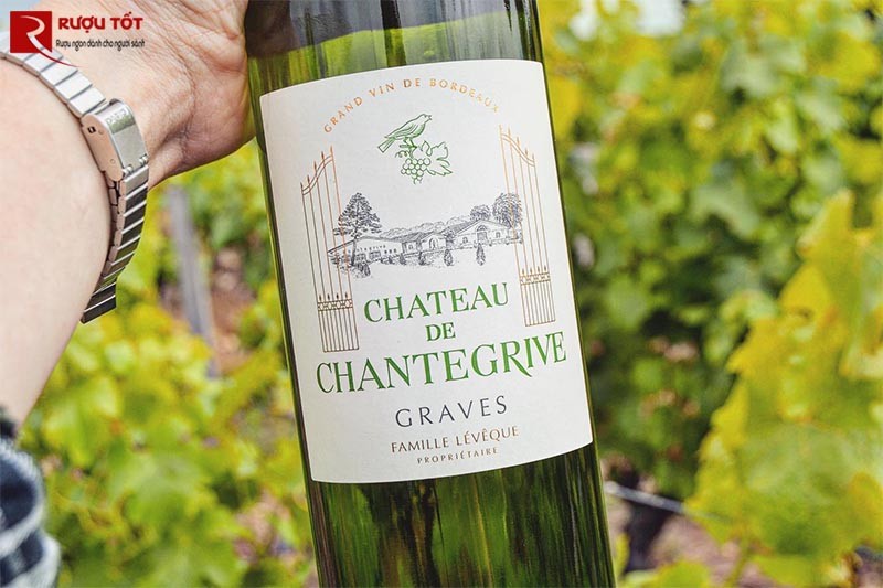 Vang trắng Chateau De Chantegrive