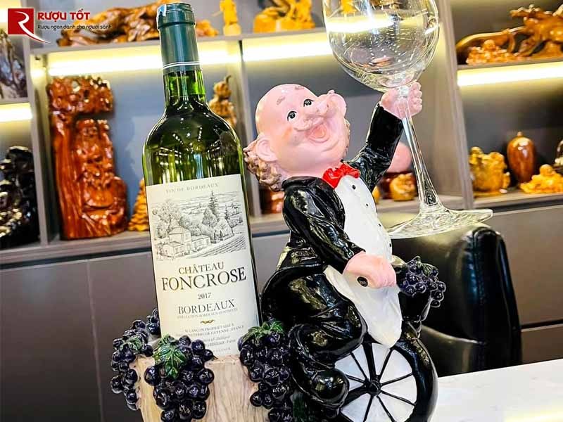 Rượu vang Chateau Foncrose Bordeaux Blanc