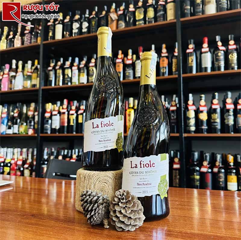 Vang trắng La Fiole Cotes du Rhone