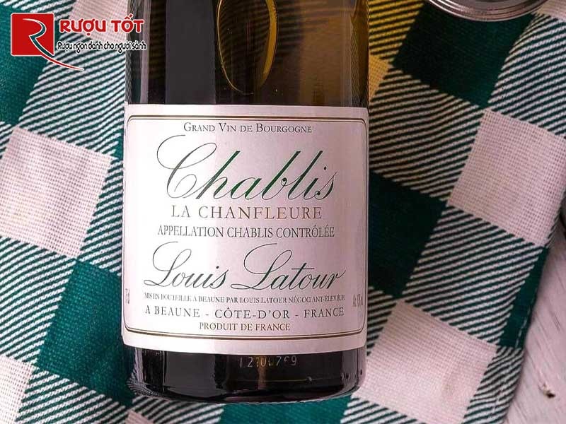 Vang trắng Louis Latour Chablis