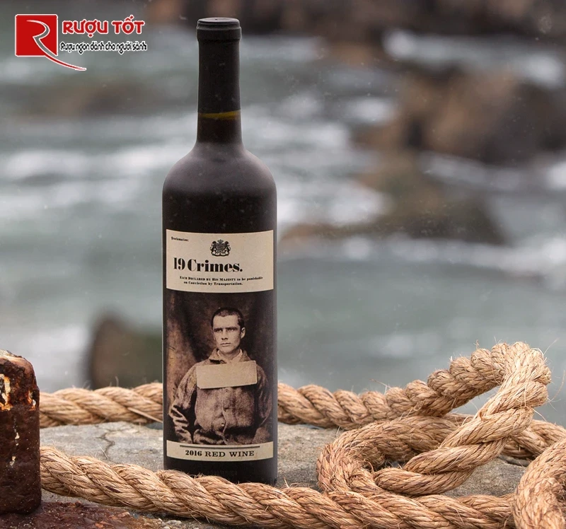 Rượu Úc 19 Crimes Red Blend