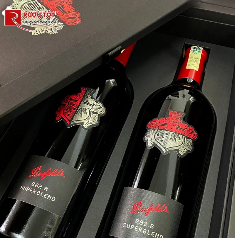 Rượu Úc Penfolds 802A Superblend