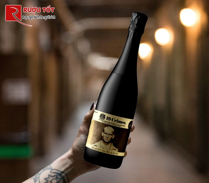 Rượu vang 19 Crimes Blanc de Blanc