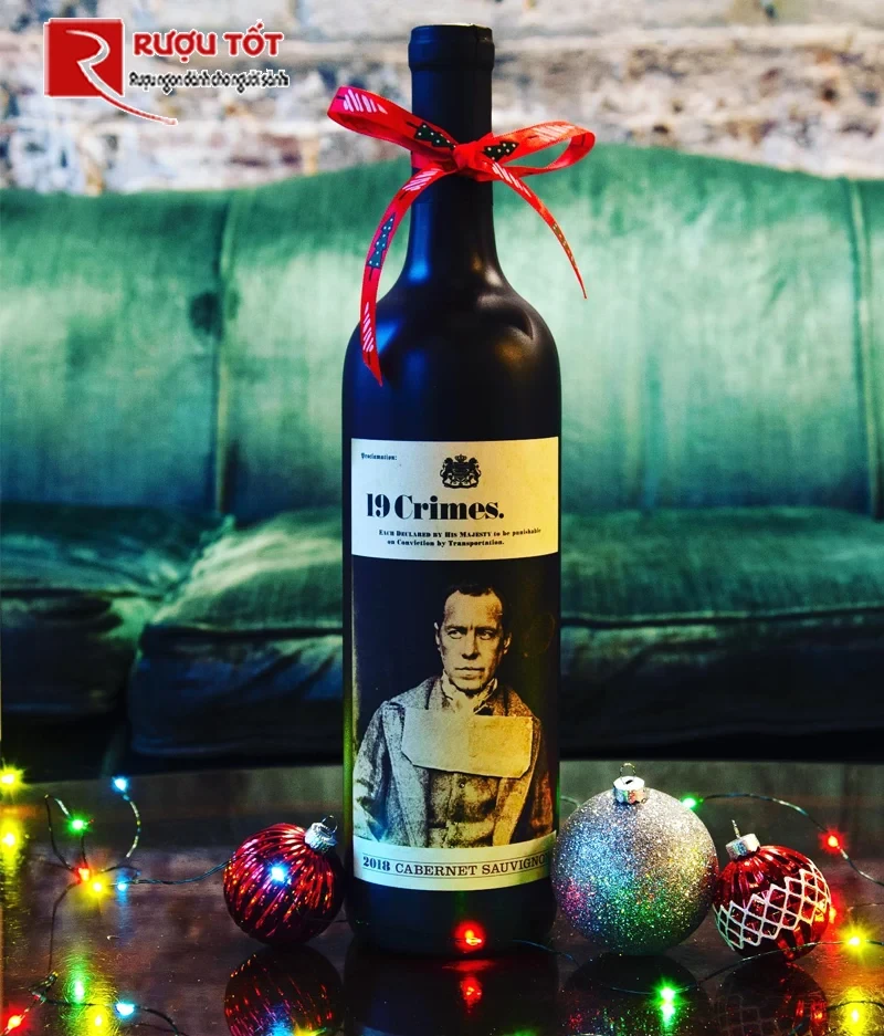 Rượu vang 19 Crimes Cabernet Sauvignon