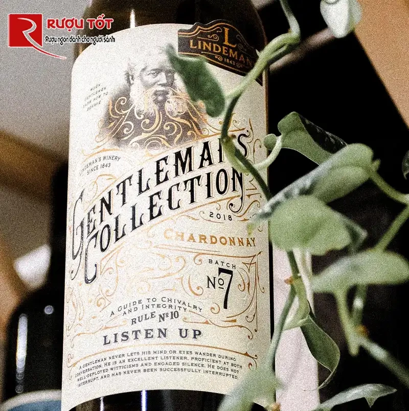 Rượu vang Gentlemans Collection Chardonnay