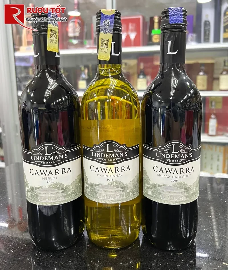 Rượu vang Lindemans Cawarra Chardonnay