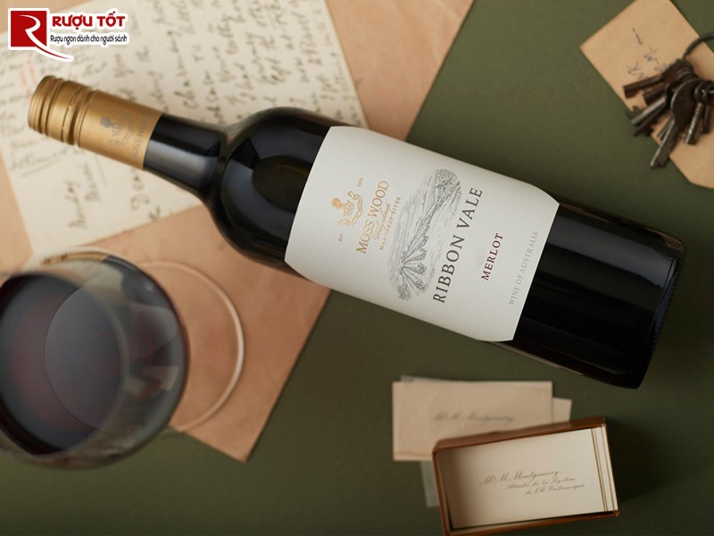 Rượu vang Moss Wood Ribbon Vale Merlot Cao cấp