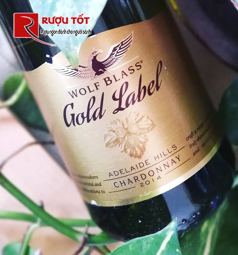 Rượu vang Úc Wolf Blass Gold Label Chardonnay