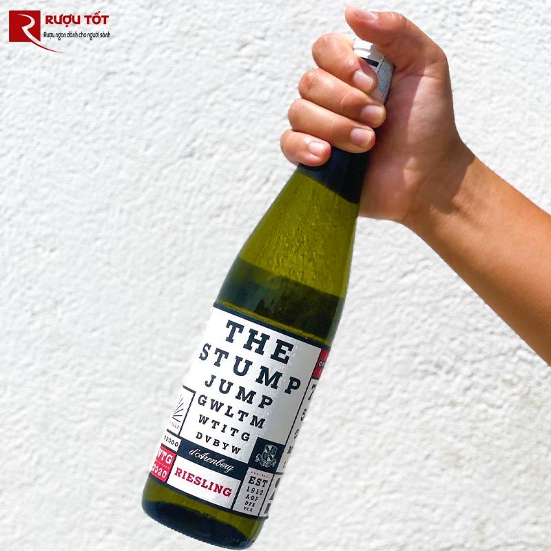 Vang trắng The Stump Jump Riesling