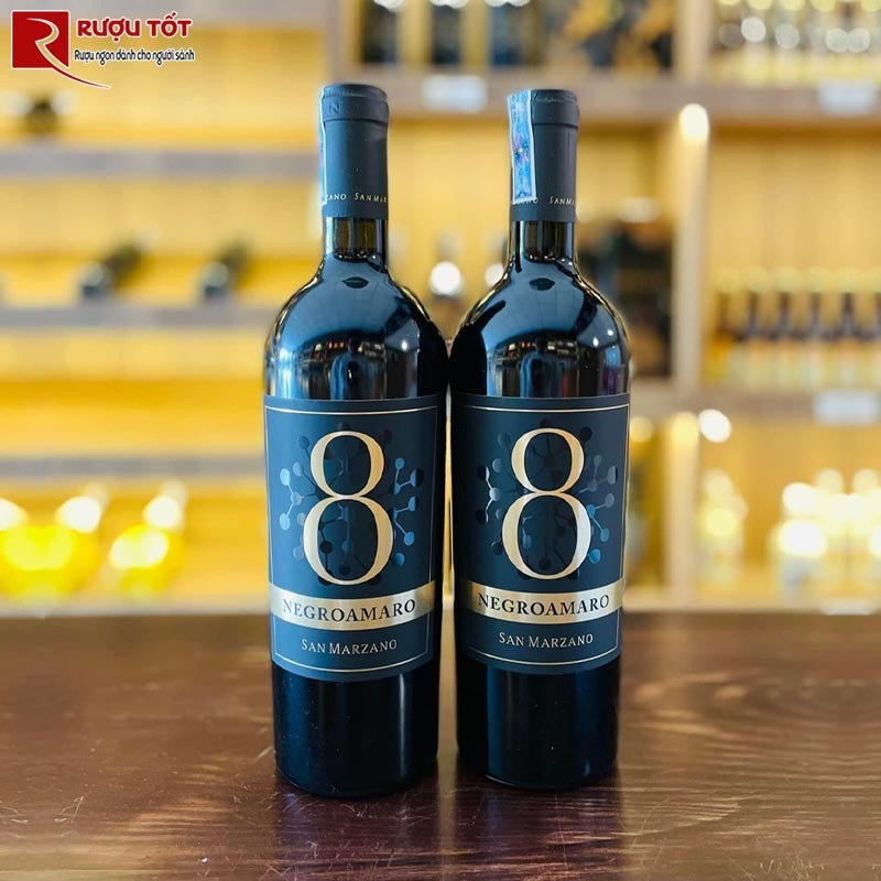 Rượu Vang 8 Negroamaro