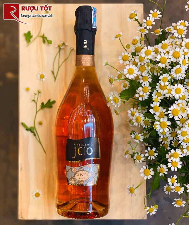 ruou vang Bisol Jeio Cuvee Rose Veneto