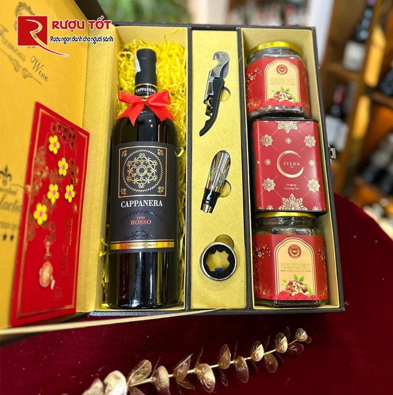 Rượu vang Cappanera Vino Rosso