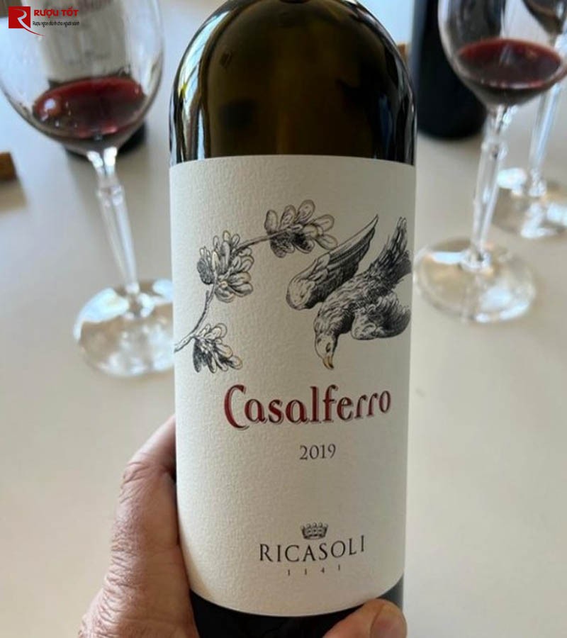 ruou vang Casalferro Barone Ricasoli Toscana