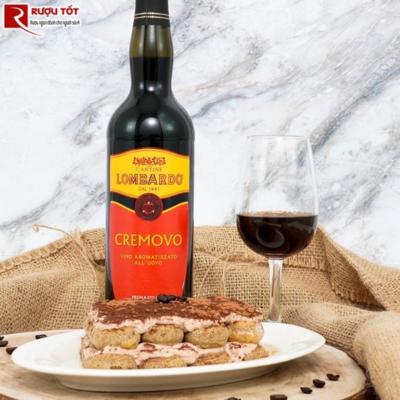 Rượu vang Cremovo Vino Aromatizzato Alluovo