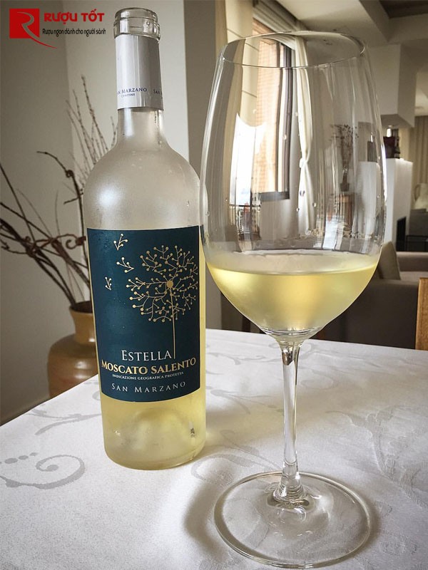 Rượu vang Estella Moscato Salento 750ML