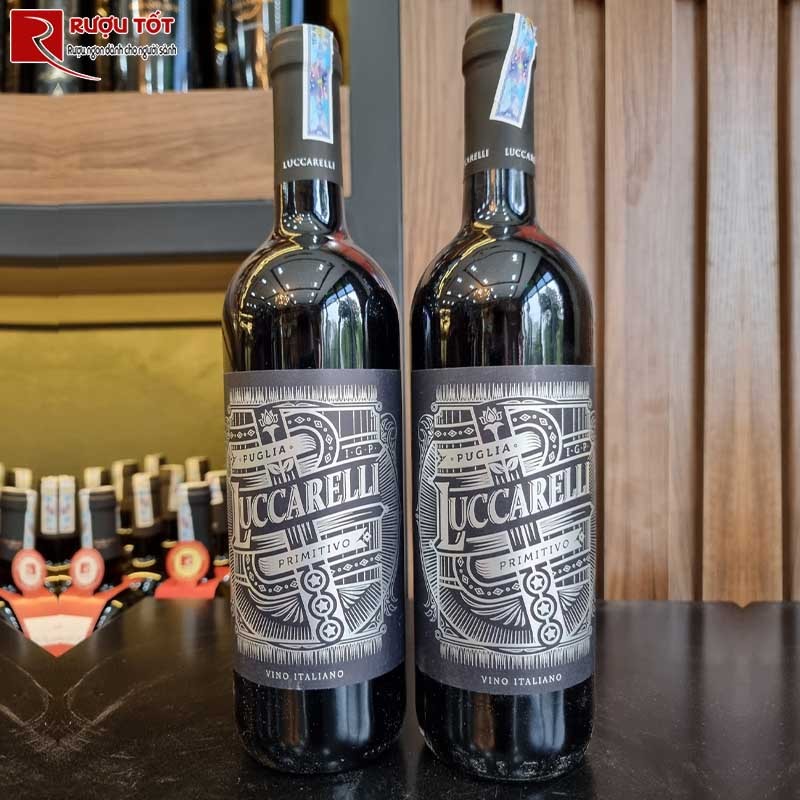 Rượu vang Luccarelli Primitivo Vintage