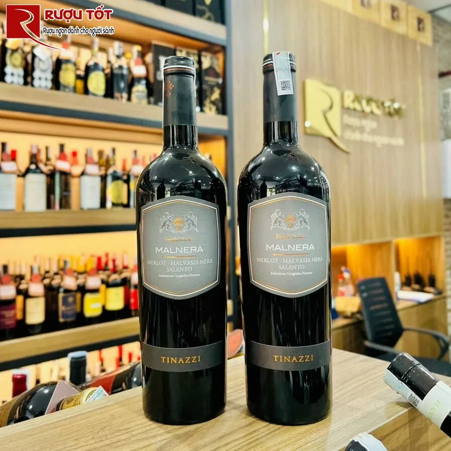 Ruou vang Malnera Merlot Malvasia Nera