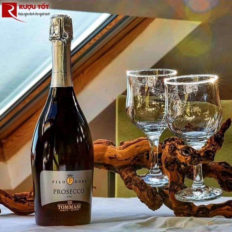 Rượu vang nổ Prosecco Filodora Tommasi