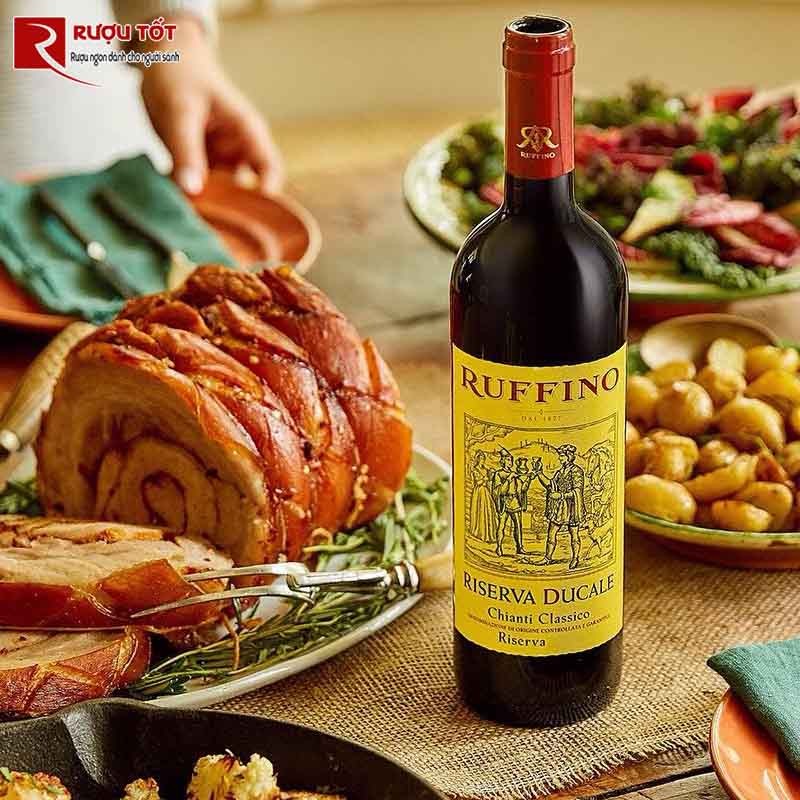 Rượu vang Pháp Ruffino Classico Chianti