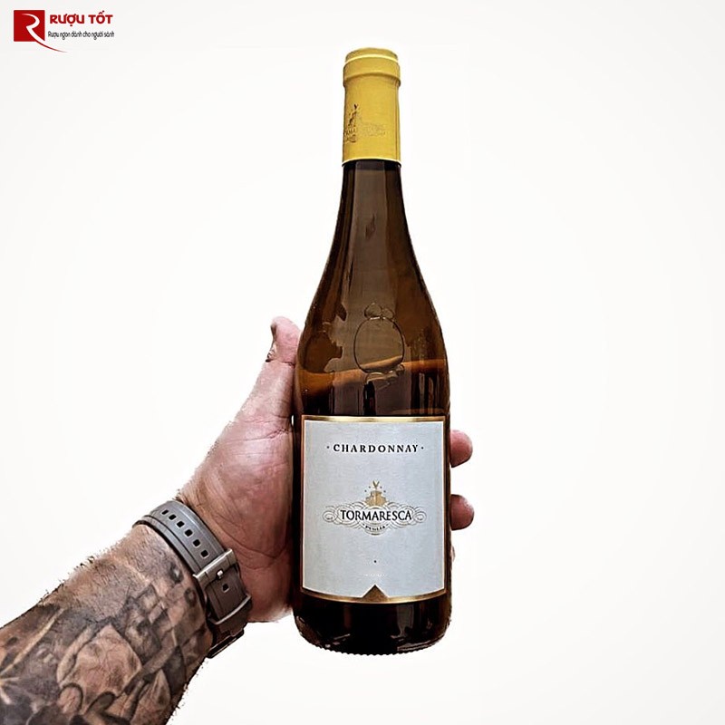 Rượu vang Tormaresca Chardonnay