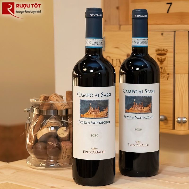 Rượu vang Ý Campo Ai Sassi Rosso di Montalcino