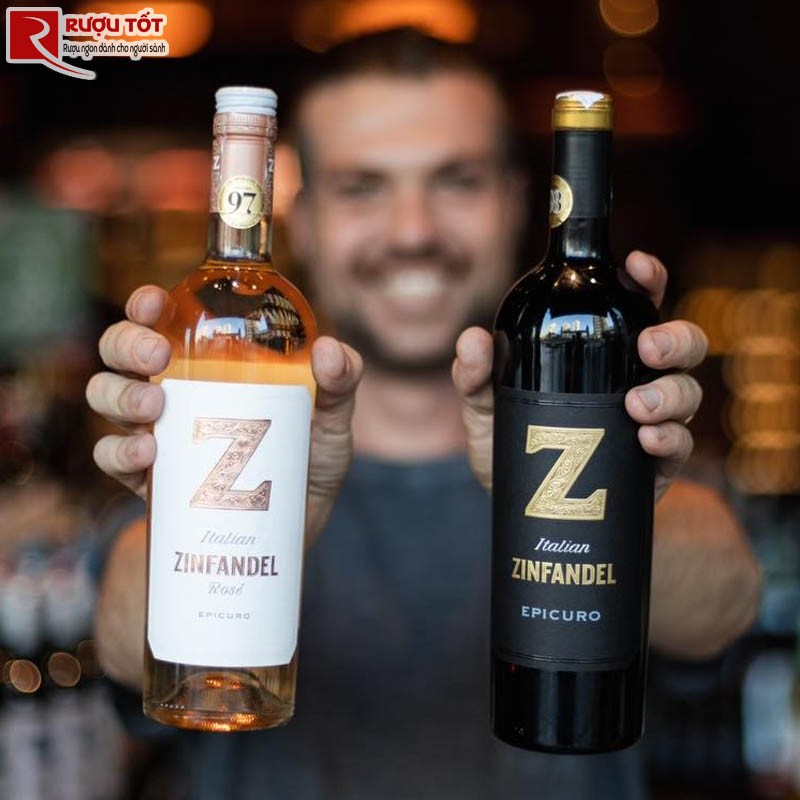 Rượu vang Zinfandel Z Epicuro Italian