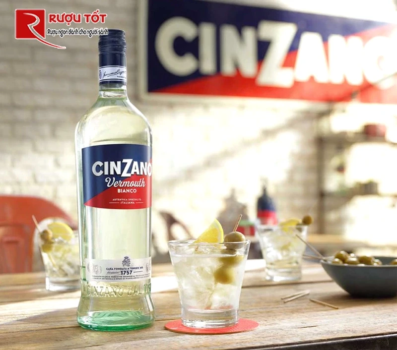 Rượu Ý Cinzano Bianco