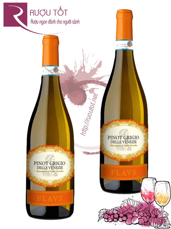 Rượu vang Ý Flavs Pinot Grigio Doc Delle Venezie