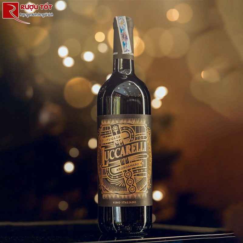 Vang đỏ Luccarelli Negroamaro Vintage