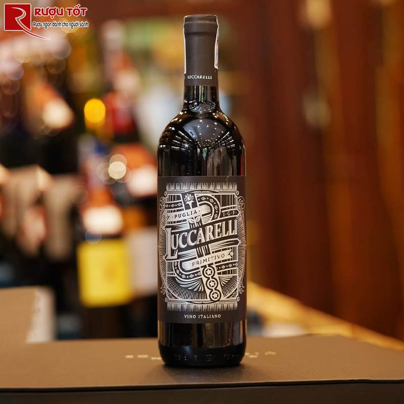 Vang đỏ Luccarelli Primitivo Vintage