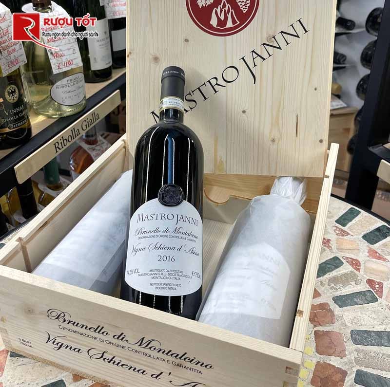 Vang đỏ  Mastrojanni Brunello di Montalcino Vigna