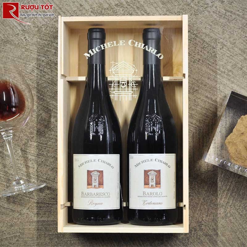 Vang Đỏ Michele Chiarlo Reyna Barbaresco