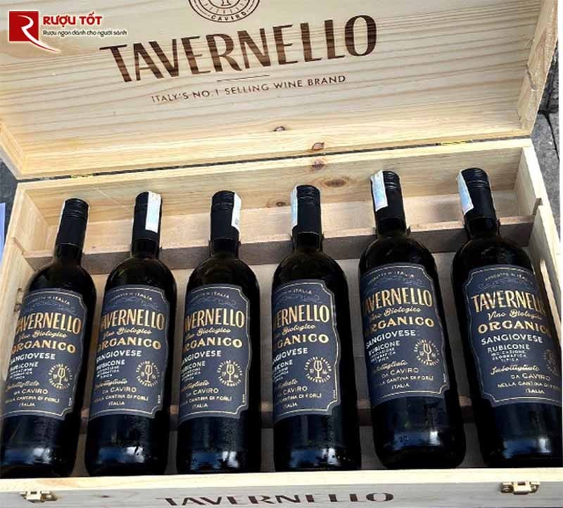 Vang đỏ Tavernello Sangiovese