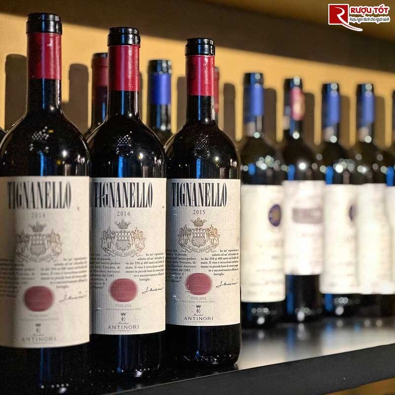 Vang đỏ Tignanello Toscana Antinori