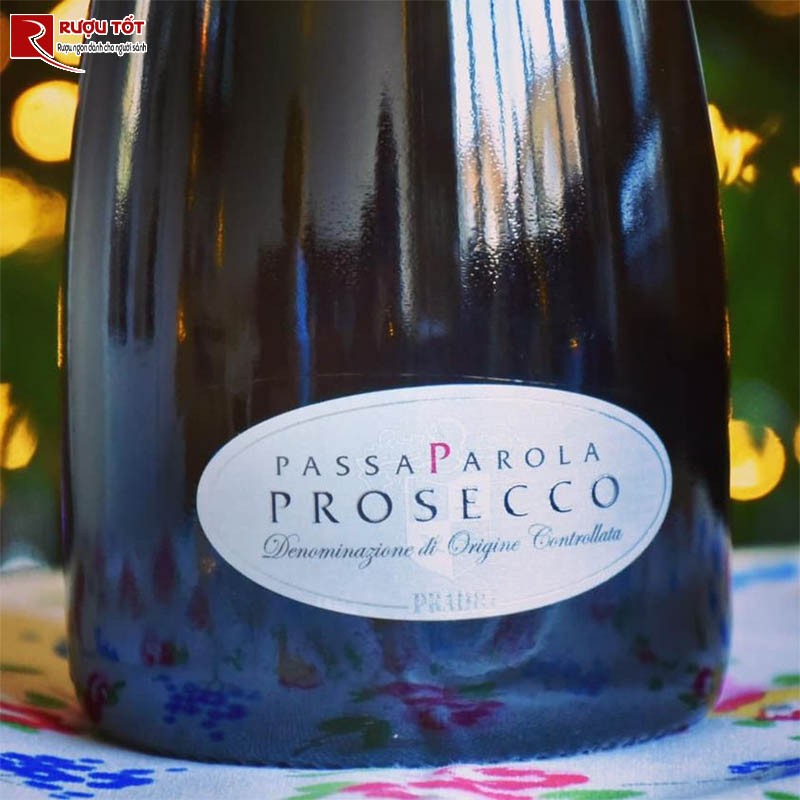 Vang nổ Prosecco Passaparola cao cấp