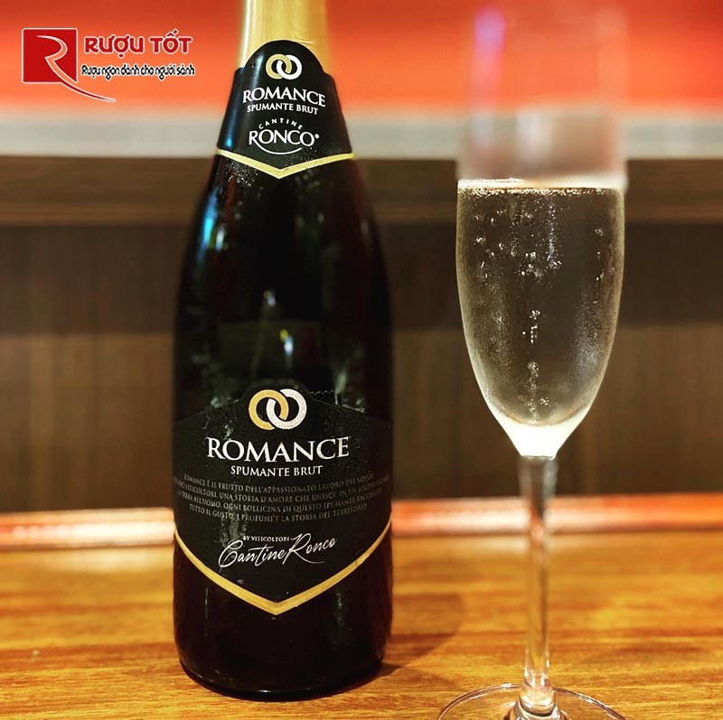 Vang sủi Romance Spumante Brut