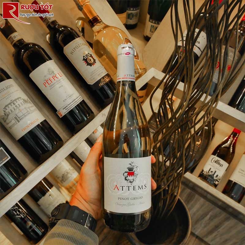 Vang trắng Attems Pinot Grigio