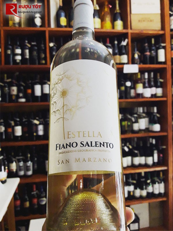 vang trắng Estella Fiano Salento 750ml